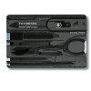 Швейцарская карточка Victorinox SwissCard Classic, 10 функций, корпус из черного полупрозрачного пластика Швейцарская карточка Victorinox SwissCard Classic, 10 функций, корпус из черного полупрозрачного пластика