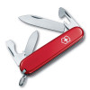 Нож перочинный Victorinox Recruit, 84 мм, 10 функций, рукоять пластик, красный