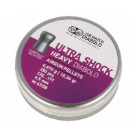 Пули JSB Ultra Shock Heavy Diabolo 4,5 мм, 0,67 грамма, 350 штук Пули JSB Ultra Shock Heavy Diabolo 4,5 мм, 0,67 грамма, 350 штук